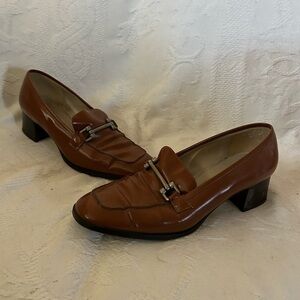Talbots Size 8N Light Brown Loafer Shoes
